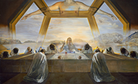 Salvador Dalí -The Sacrament of the Last Supper-small