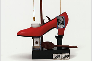 Detail of the Surrealist Object Functioning Symbolically-Gala's Shoe