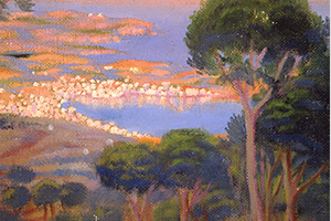 Detail of View of Cadaqués with Shadow of Mount Paní
