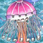 Scyphozoa Swing by Danielle O’Neill