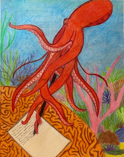 Tanzeela Osmani Octopus Ink Pen