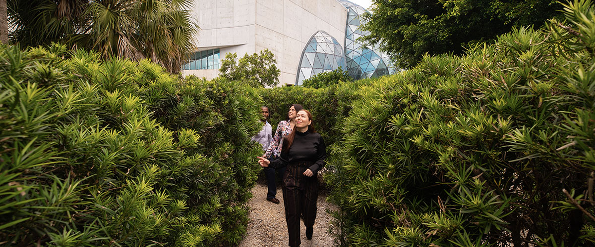 The Dali's Innovation Labs, team walks through Avant-garden