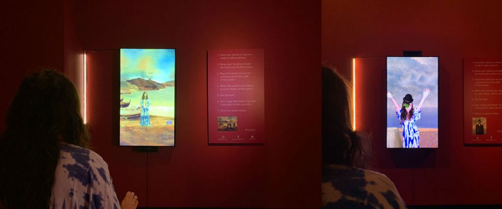 Dali Museum Interactive Photo Inversion