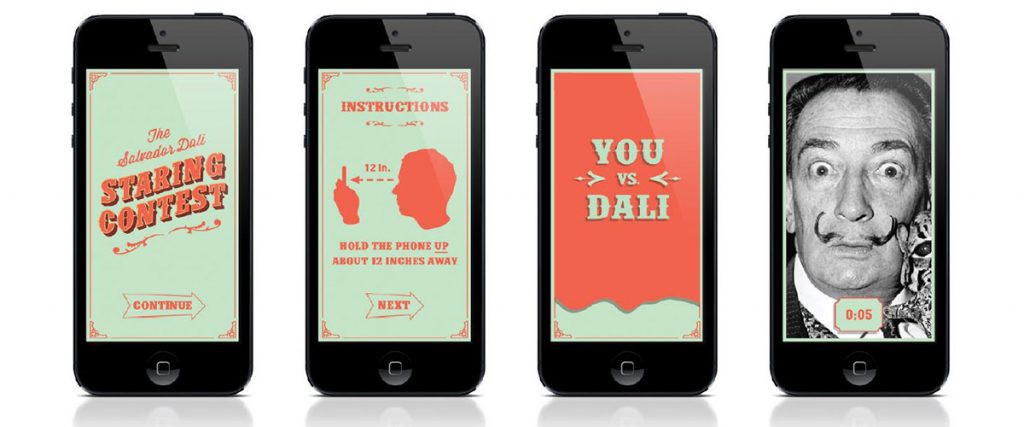 Dali Museum Staring Contest App