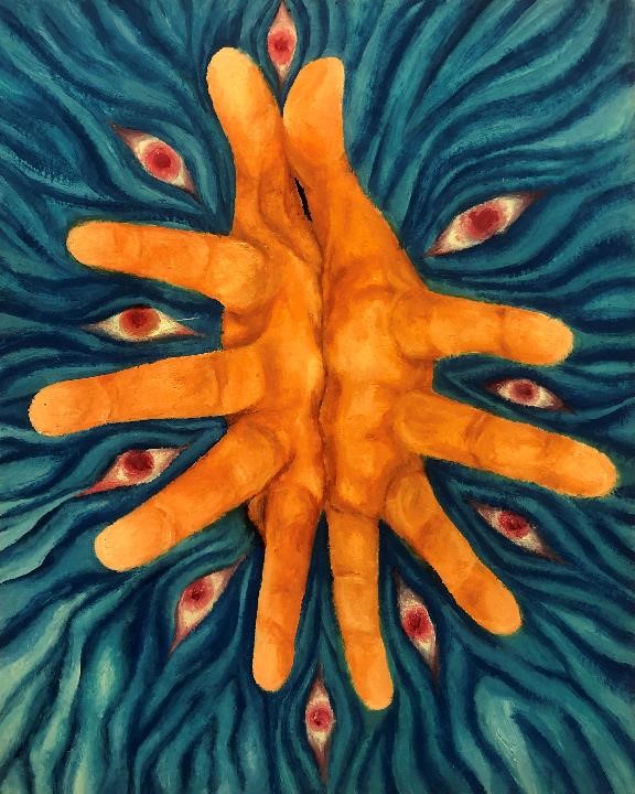 The Dali's Student Surrealist Art Exhibit, Hypnotic by Patricia Pichardo