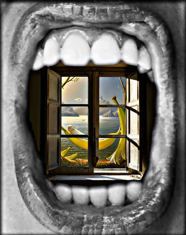 The Dali's Student Surrealist Art Exhibit, Windows of Imagination by Alexis Funes Mejia