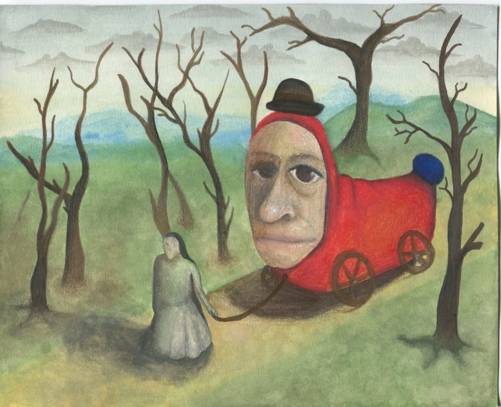 The Dali's Student Surrealist Art Exhibit, Disguise by Destiny Lester