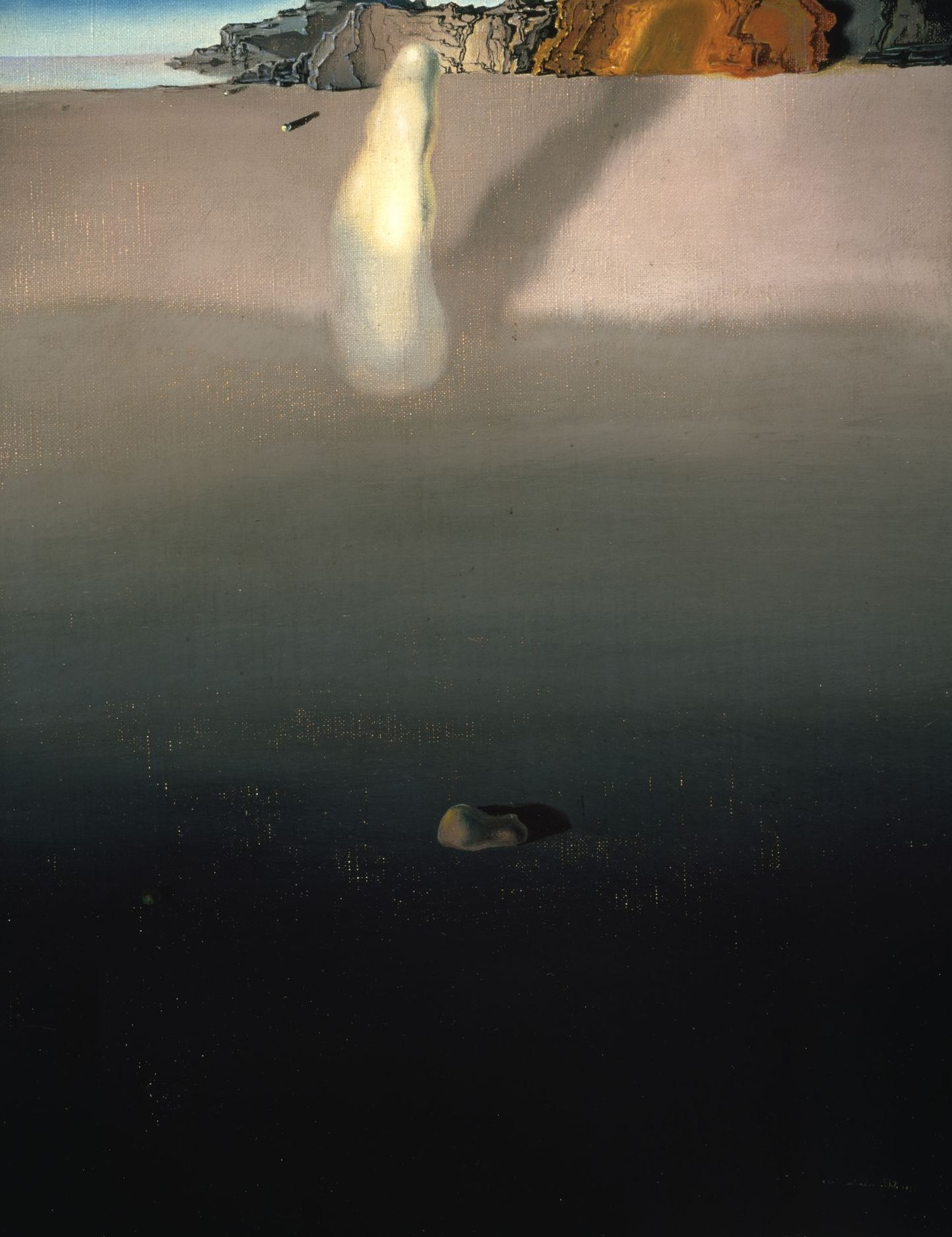 Salvador Dali's painting "Au Bord de la Mer"