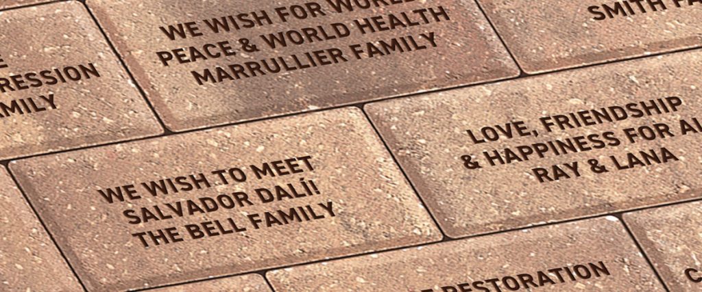 Dalí Museum Wish Bricks