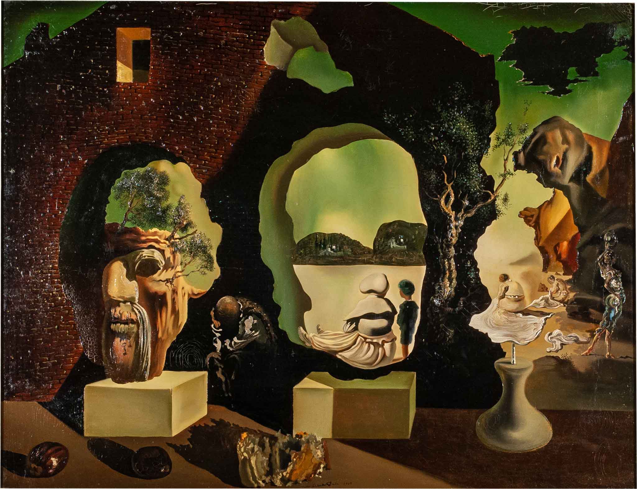 1940_Three Ages by Salvador Dali