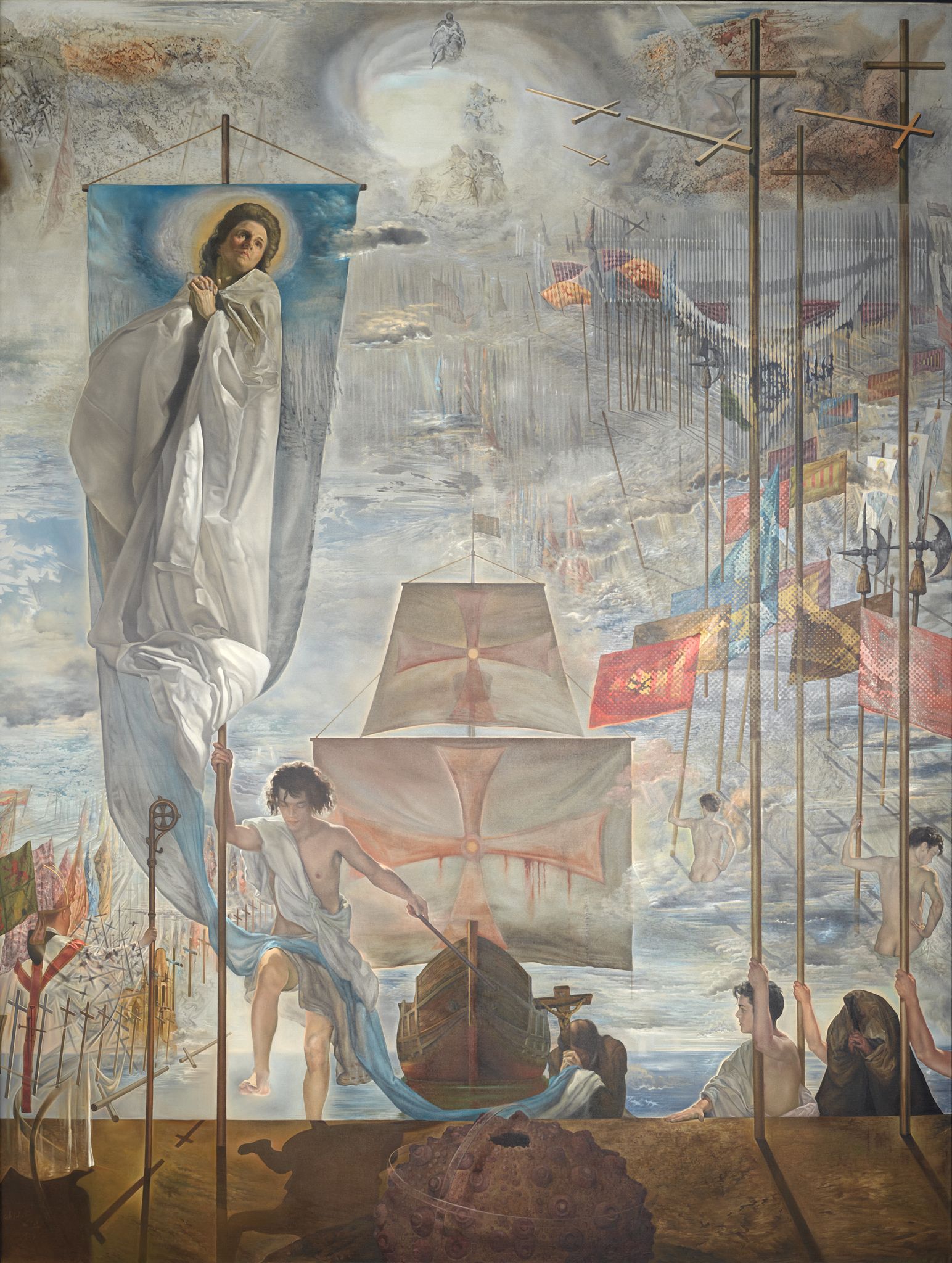 1958-59_The Discovery of America by Christopher Columbus by Salvador Dali