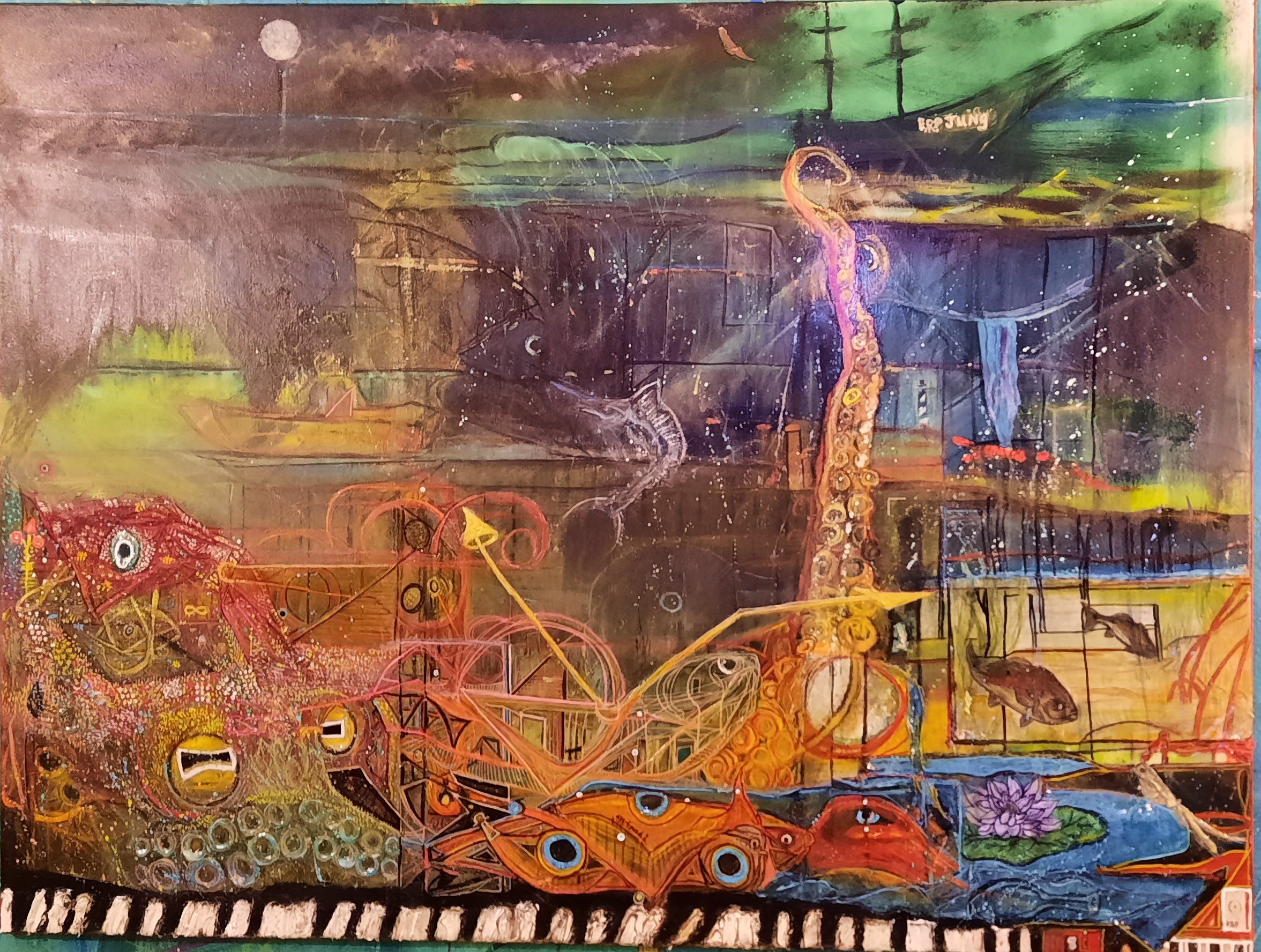 I Am Art- Painted Tote Bag by Linda Woods - Pixels Merch