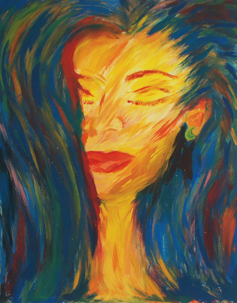 talent within: the dalí staff art show
”Acid Reflections” by Katie Simmons