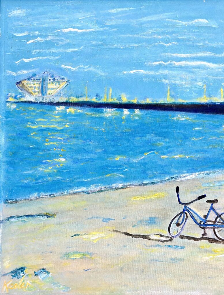 
Matisse at the Pier by Debbie Keeler