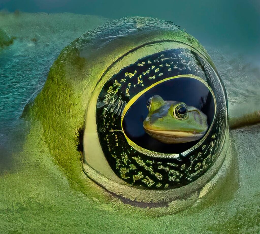 Roy Lockwood
A Frog in A Frog's Eye   
JEPG print     